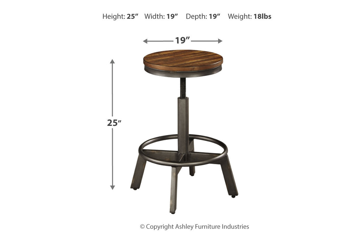 Torjin Brown/Gray Counter Height Stool, Set of 2 - D440-024 - Bien Home Furniture &amp; Electronics