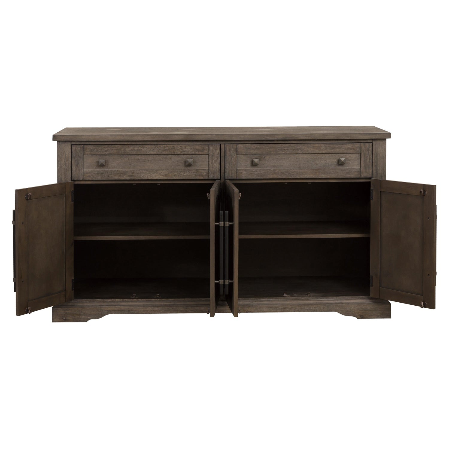 Toulon Dark Oak Server - 5438-40 - Bien Home Furniture &amp; Electronics