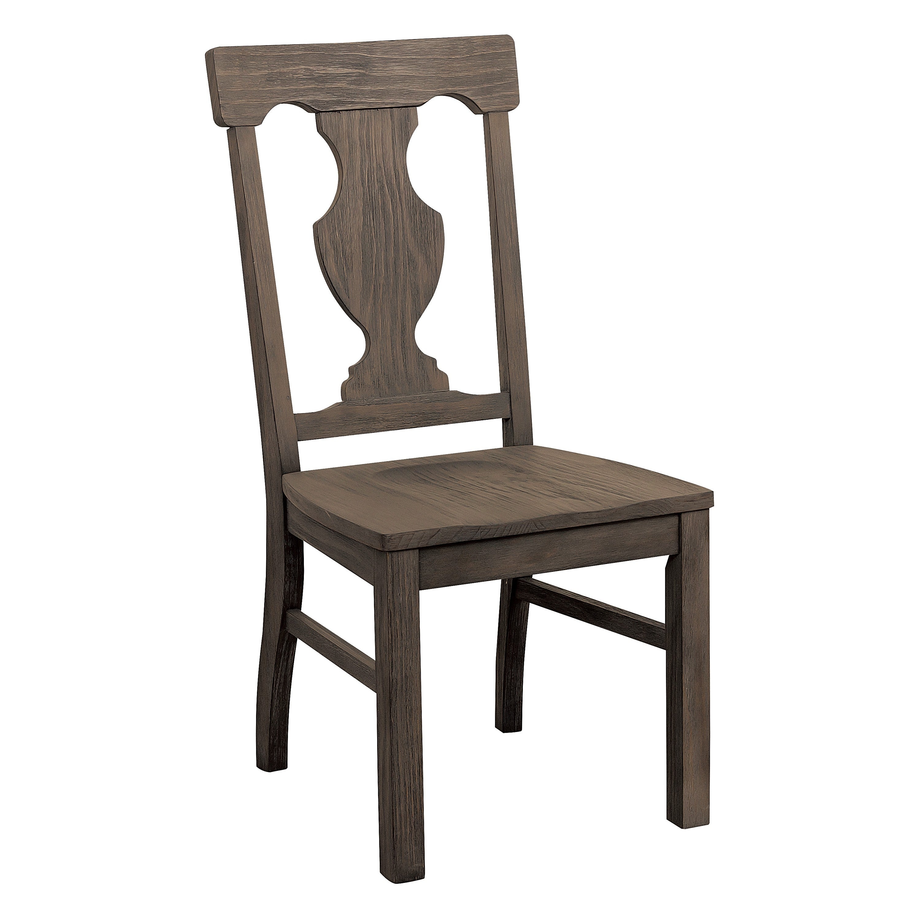 Toulon Dark Oak Side Chair, Set of 2 - 5438S - Bien Home Furniture &amp; Electronics