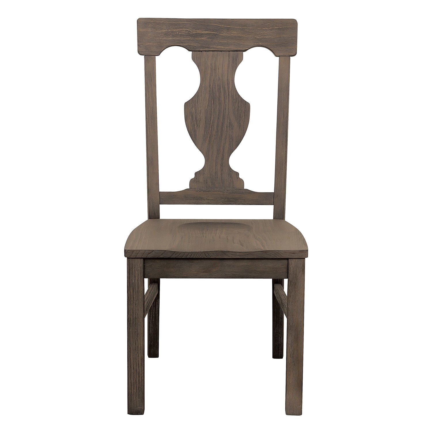 Toulon Dark Oak Side Chair, Set of 2 - 5438S - Bien Home Furniture &amp; Electronics