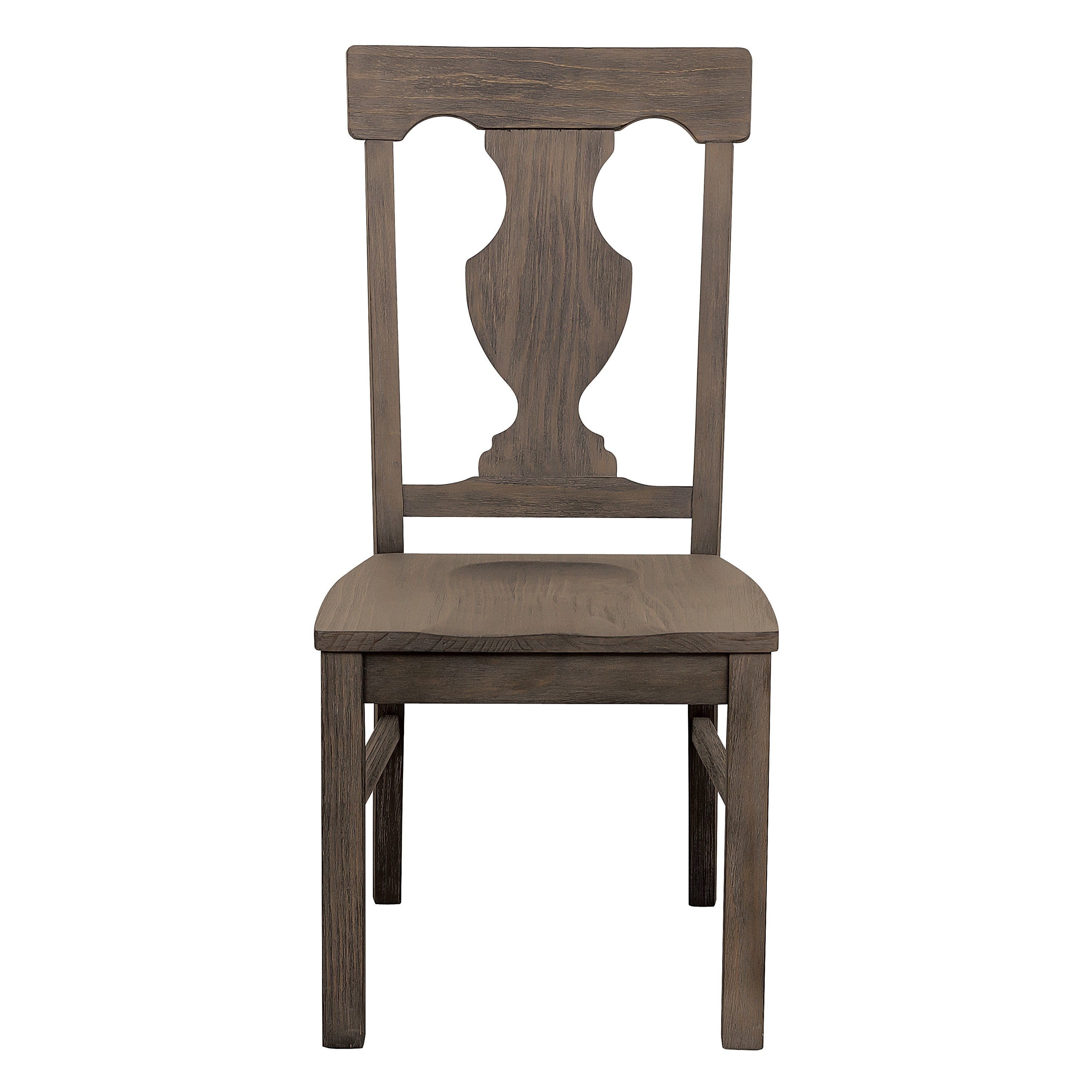 Toulon Dark Oak Side Chair, Set of 2 - 5438S - Bien Home Furniture &amp; Electronics