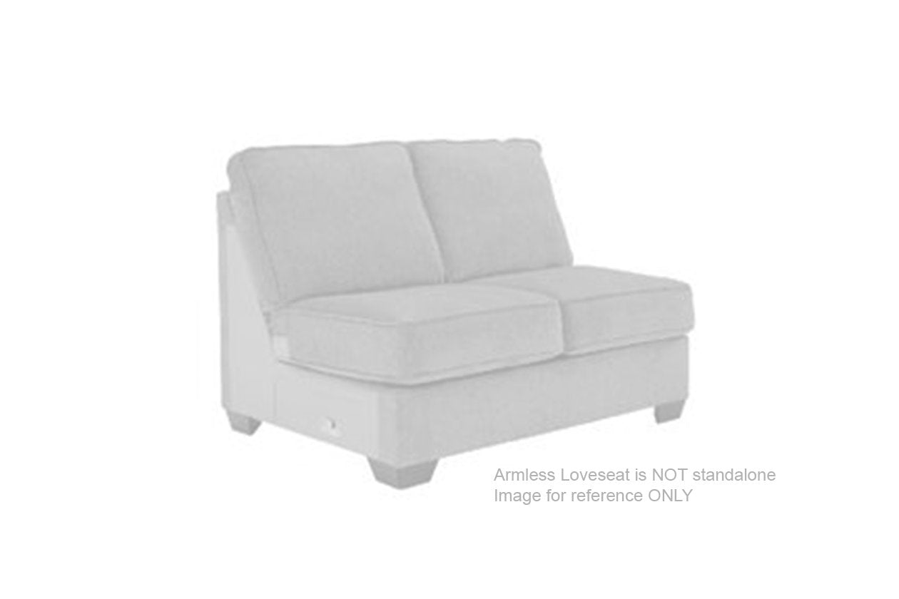 Tracling Slate Armless Loveseat - 7260034 - Bien Home Furniture &amp; Electronics