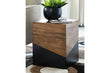 Trailbend Brown/Gunmetal Accent Table - A4000311 - Bien Home Furniture & Electronics