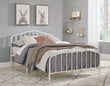 Trentlore White Full Metal Bed - B076-672 - Bien Home Furniture & Electronics