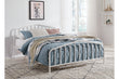 Trentlore White Queen Metal Bed - B076-681 - Bien Home Furniture & Electronics