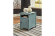 Treytown Teal Chairside End Table - T300-717 - Bien Home Furniture & Electronics