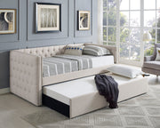 Trina Ivory Twin Daybed - SET | 5335IV-ARM | 5335IV-BACK - Bien Home Furniture & Electronics
