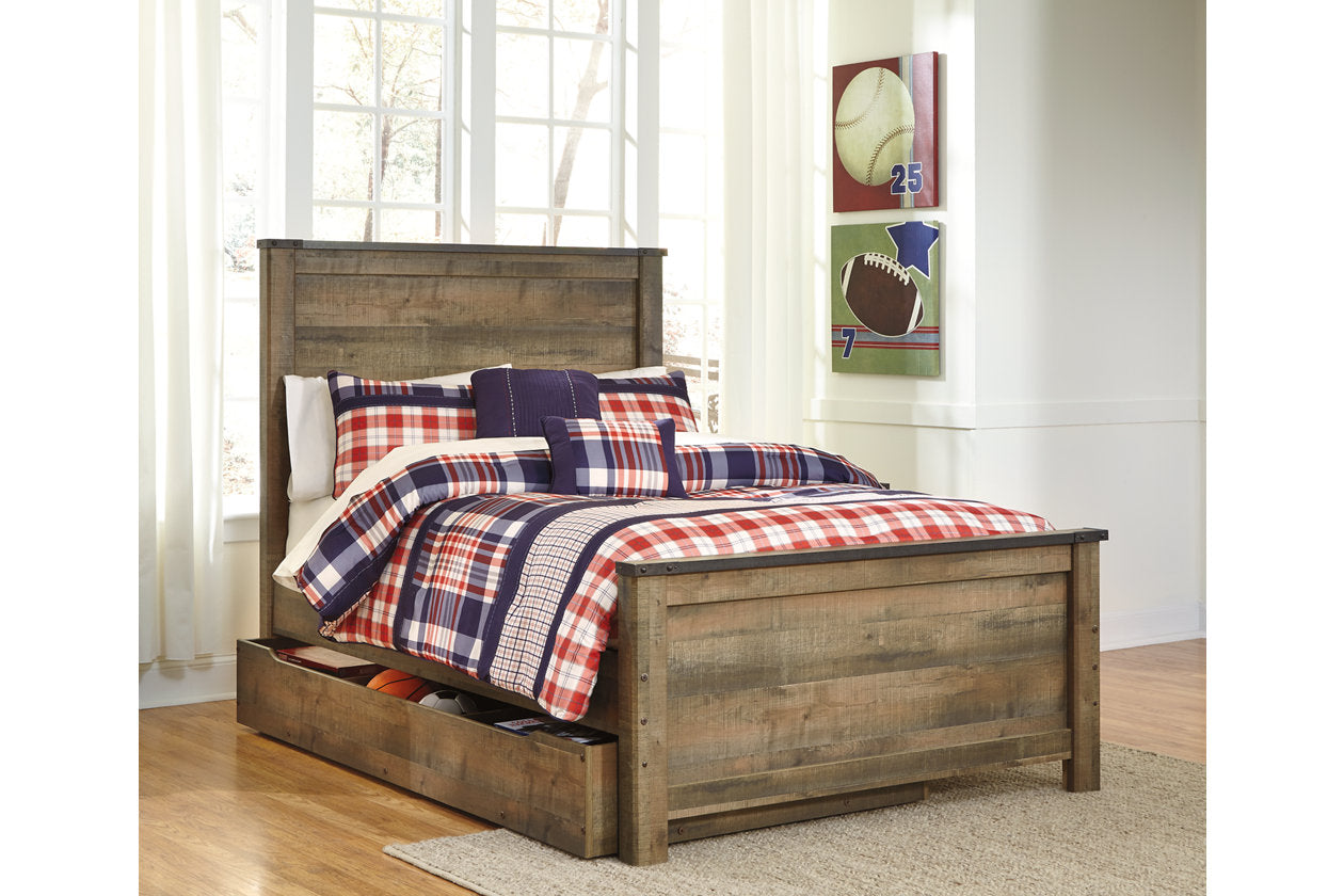 Trinell Brown Full Panel Headboard - B446-87 - Bien Home Furniture &amp; Electronics