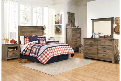 Trinell Brown Full Panel Headboard - B446-87 - Bien Home Furniture &amp; Electronics