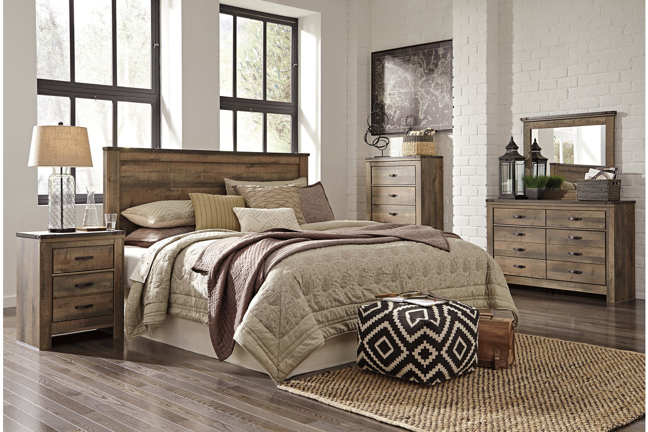 Trinell Brown King/California King Panel Headboard - B446-58 - Bien Home Furniture &amp; Electronics