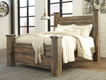 Trinell Brown Queen Poster Rails - B446-98 - Bien Home Furniture &amp; Electronics