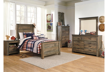 Trinell Brown Twin Panel Headboard - B446-53 - Bien Home Furniture &amp; Electronics