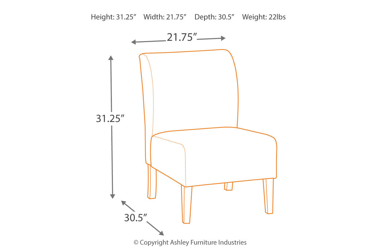 Triptis Gray/Tan Accent Chair - A3000063 - Bien Home Furniture &amp; Electronics