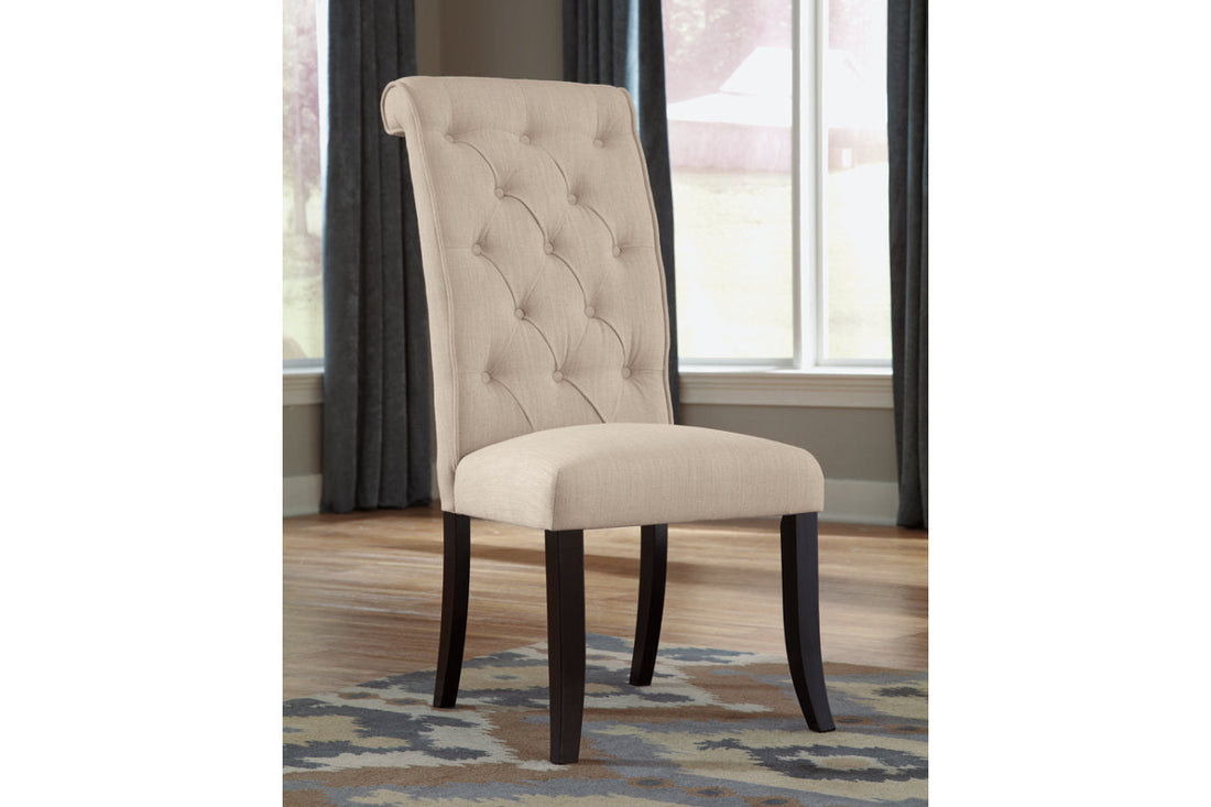 Tripton Linen Dining Chair, Set of 2 - D530-01 - Bien Home Furniture &amp; Electronics