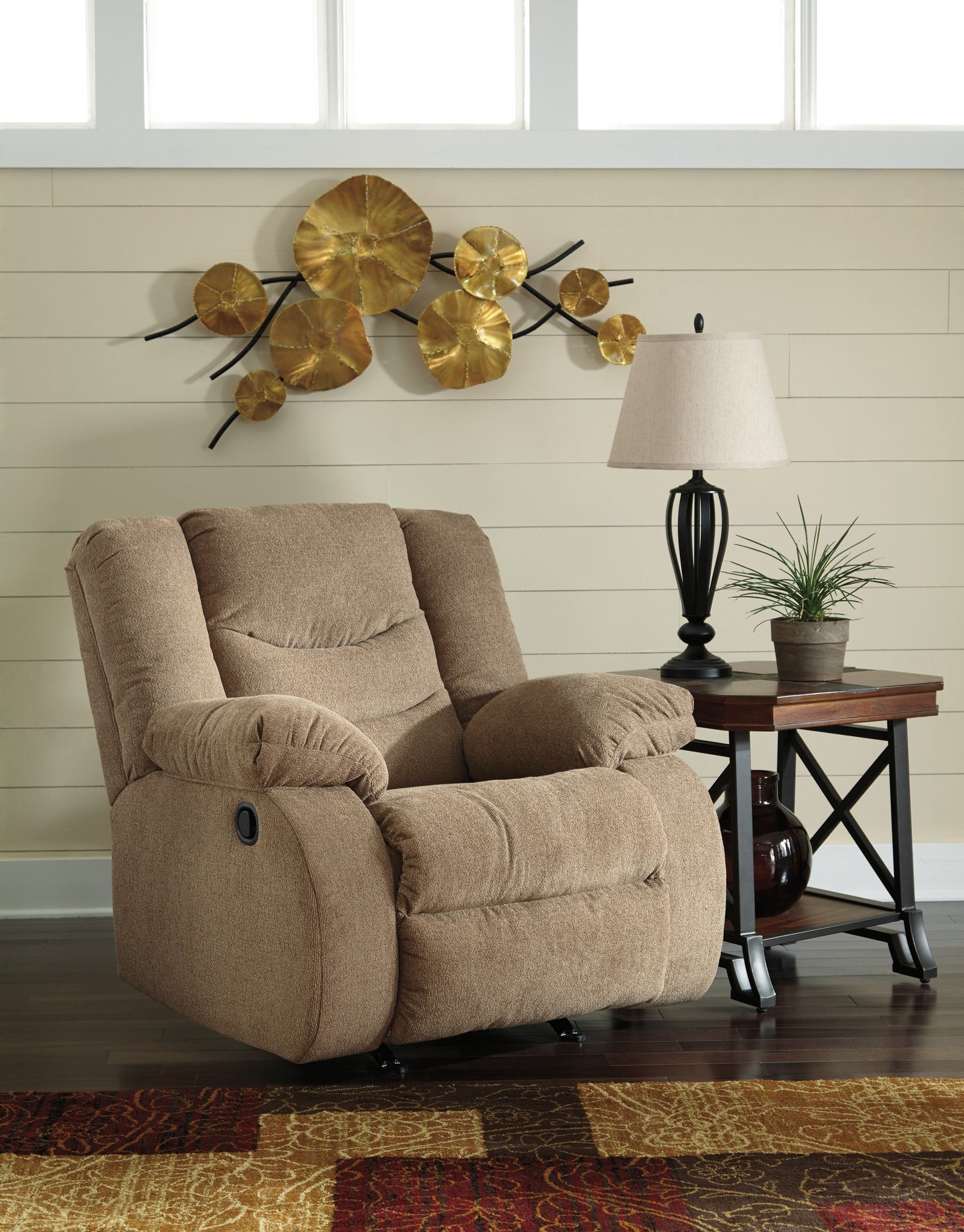 Tulen Mocha Reclining Living Room Set - SET | 9860488 | 9860486 - Bien Home Furniture &amp; Electronics