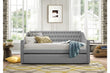 Tulney Gray Daybed with Trundle - SET | 4966-A | 4966-B - Bien Home Furniture & Electronics
