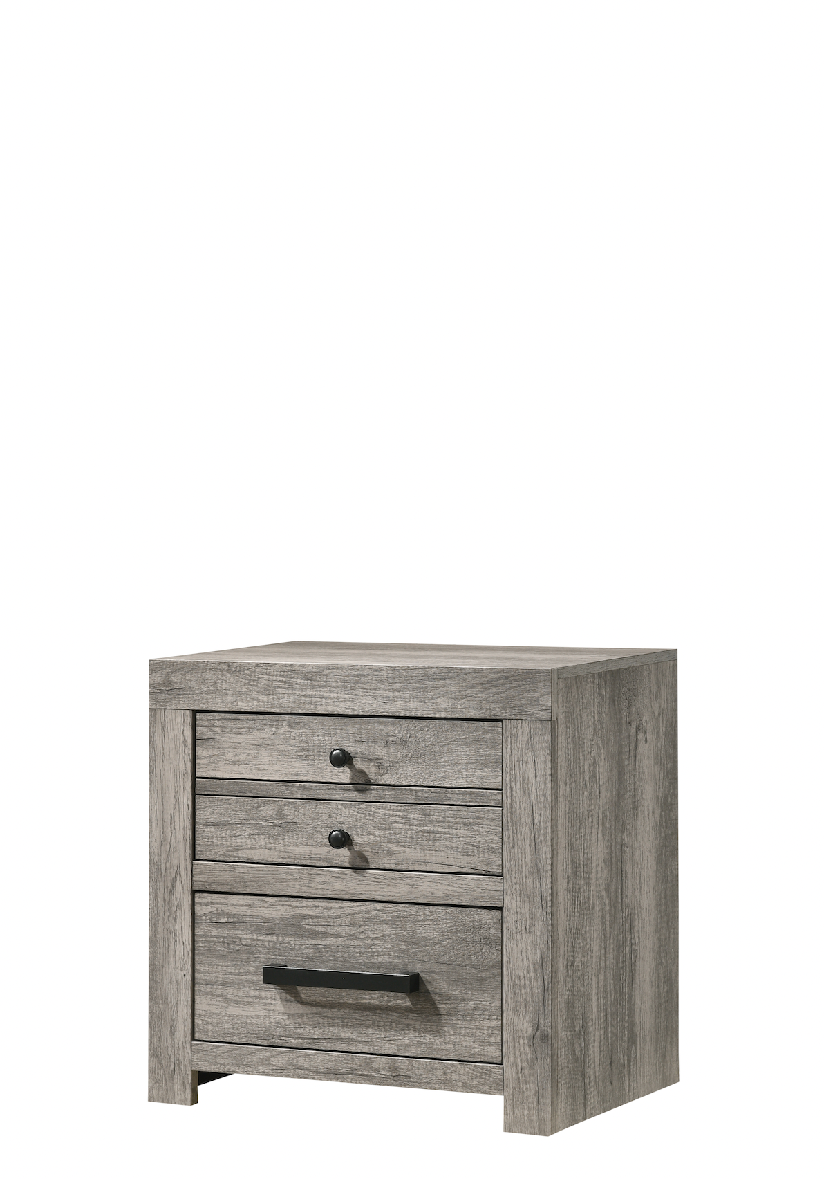 Tundra Gray Nightstand - B5520-2 - Bien Home Furniture &amp; Electronics