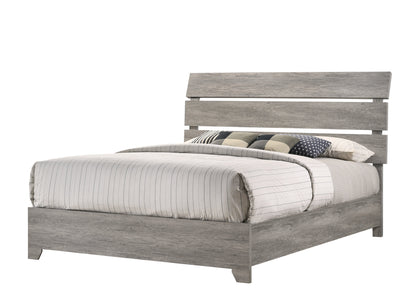 Tundra Gray Platform Bedroom Set - SET | B5520-Q-HBFB | B5520-KQ-RAIL | B5520-2 | B5520-4 - Bien Home Furniture &amp; Electronics