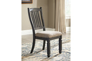 Tyler Creek Black/Grayish Brown Dining Chair, Set of 2 - D736-01 - Bien Home Furniture & Electronics