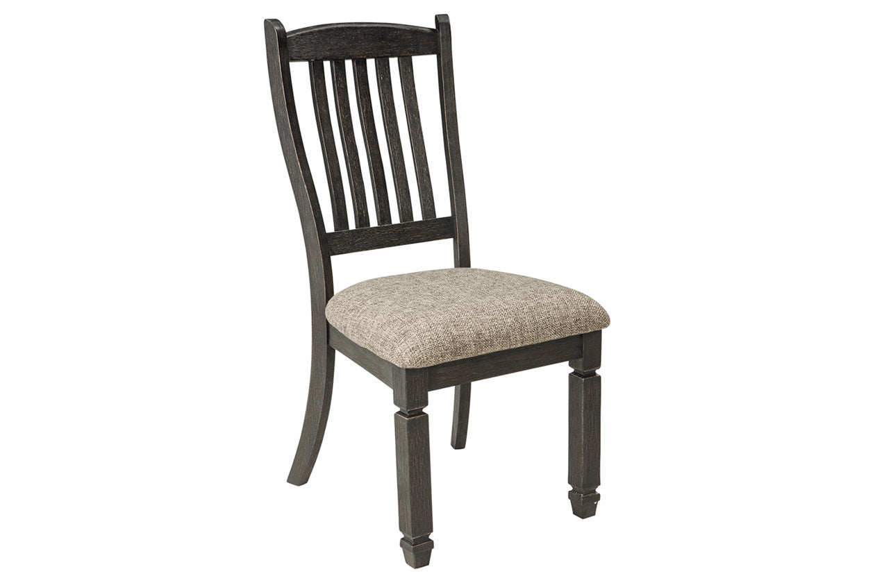 Tyler Creek Black/Grayish Brown Dining Chair, Set of 2 - D736-01 - Bien Home Furniture &amp; Electronics