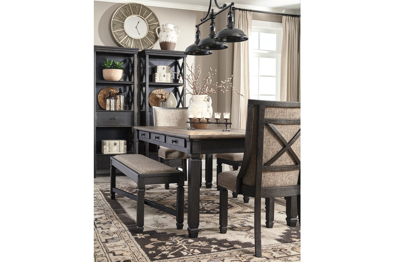 Tyler Creek Black/Grayish Brown Dining Chair, Set of 2 - D736-02 - Bien Home Furniture &amp; Electronics