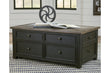 Tyler Creek Grayish Brown/Black Coffee Table with Lift Top - T736-20 - Bien Home Furniture & Electronics