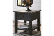 Tyler Creek Grayish Brown/Black End Table - T736-3 - Bien Home Furniture & Electronics