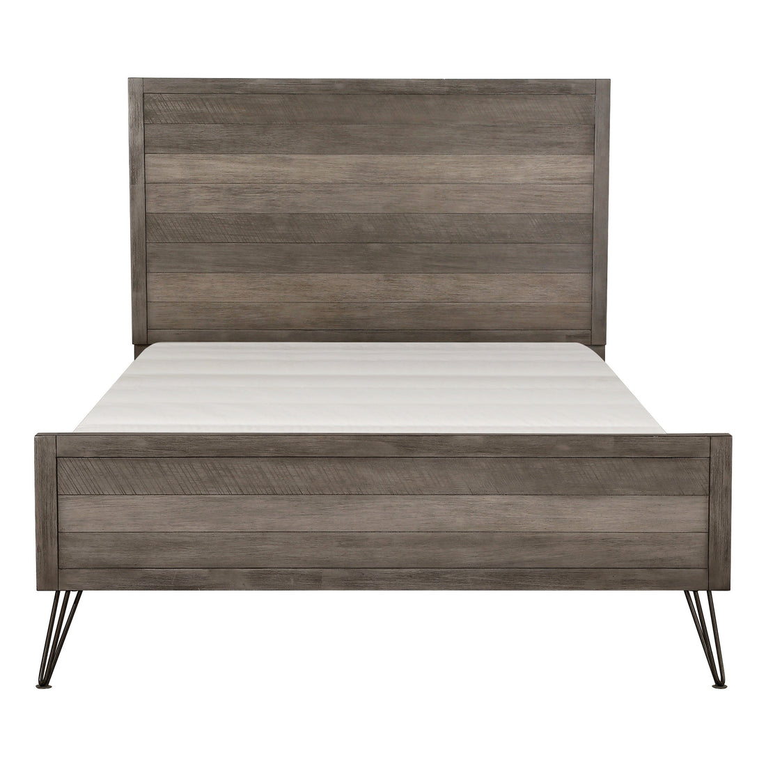 Urbanite Gray Full Bed - 1604F-1* - Bien Home Furniture &amp; Electronics