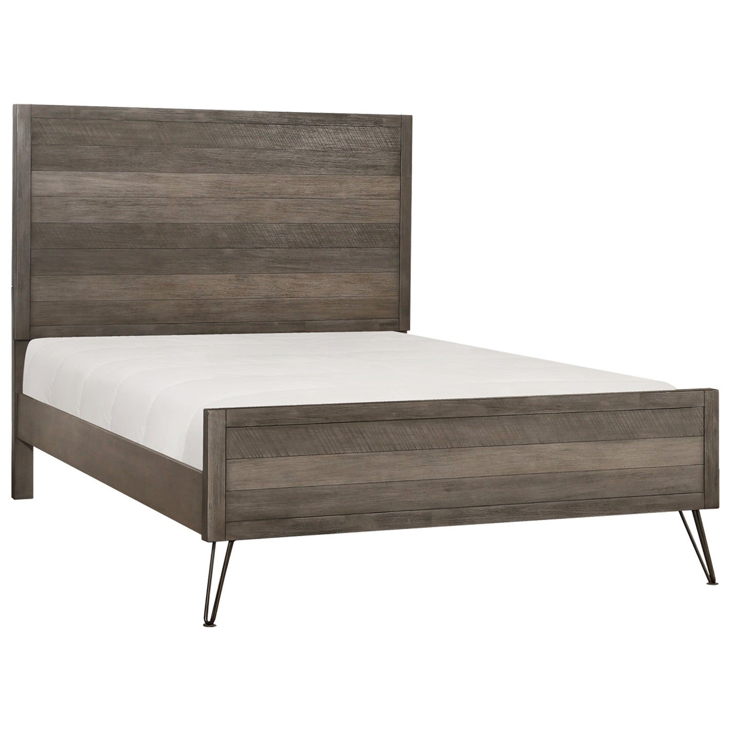 Urbanite Gray Queen Bed - 1604-1* - Bien Home Furniture &amp; Electronics