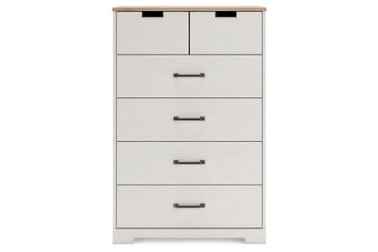 Vaibryn Two-tone Chest of Drawers - EB1428-245 - Bien Home Furniture &amp; Electronics