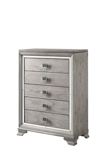Vail Gray Chest - B7200-4 - Bien Home Furniture &amp; Electronics