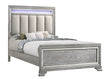 Vail Gray King LED Upholstered Panel Bed - SET | B7200-K-HB | B7200-K-FB | B7200-KQ-RAIL - Bien Home Furniture & Electronics