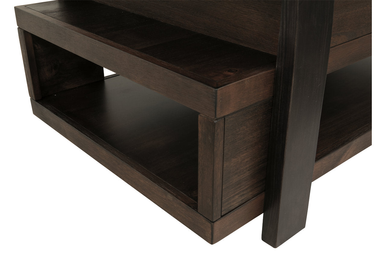 Vailbry Brown Coffee Table with Lift Top - T758-9 - Bien Home Furniture &amp; Electronics