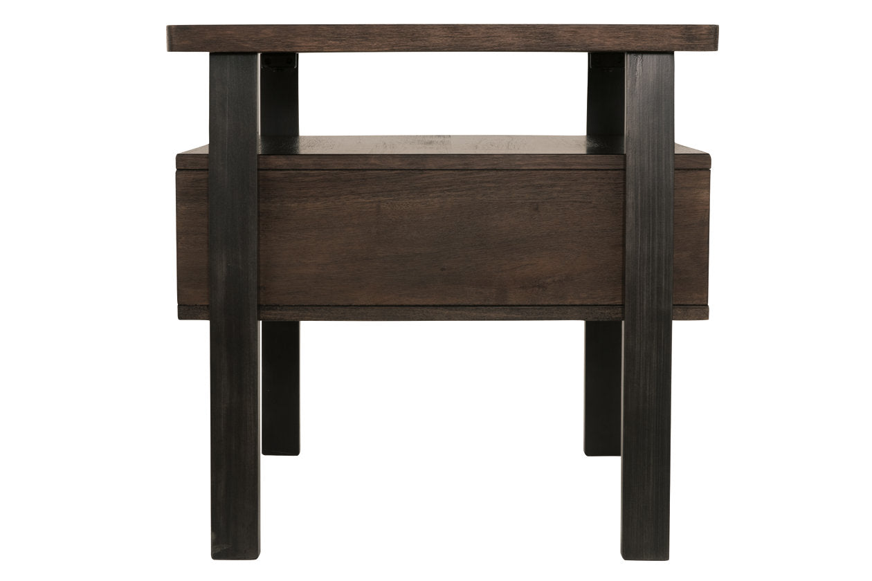 Vailbry Brown End Table - T758-3 - Bien Home Furniture &amp; Electronics