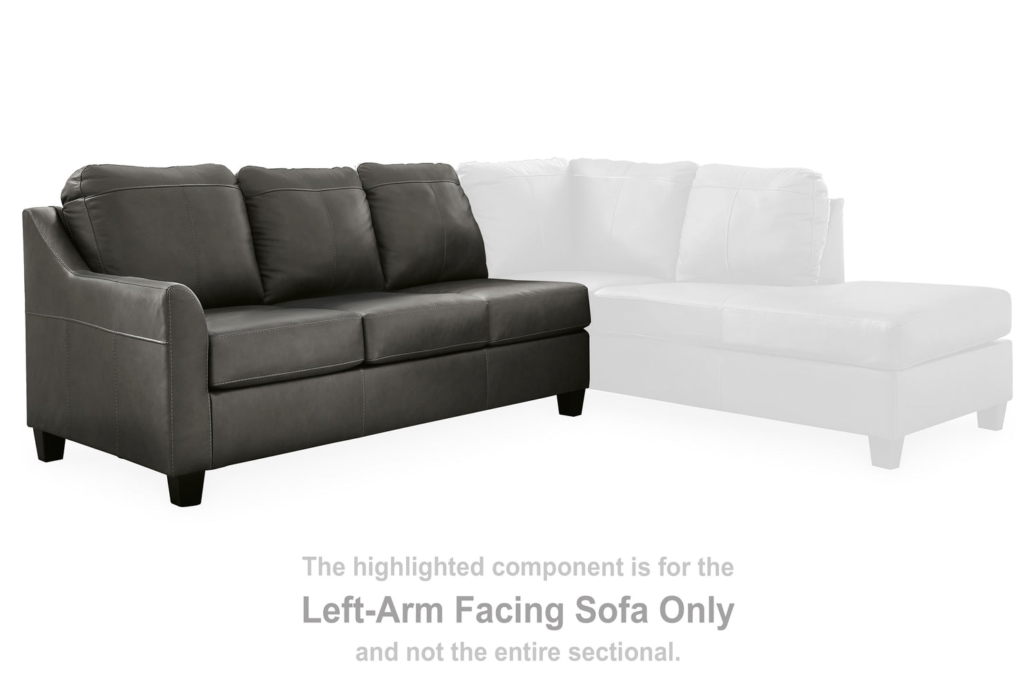 Valderno Fog Left-Arm Facing Sofa - 4780466 - Bien Home Furniture &amp; Electronics