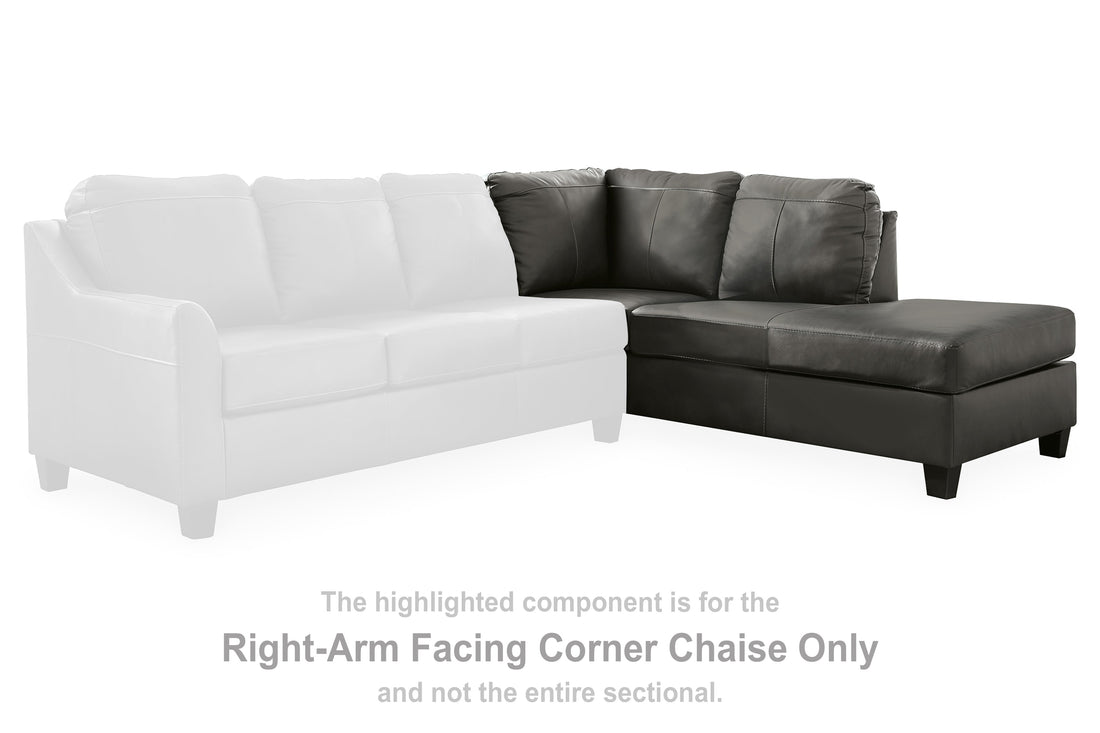 Valderno Fog Right-Arm Facing Corner Chaise - 4780417 - Bien Home Furniture &amp; Electronics