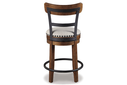 Valebeck Brown Counter Height Barstool - D546-424 - Bien Home Furniture &amp; Electronics