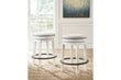 Valebeck White/Black Counter Height Stool - D546-324 - Bien Home Furniture & Electronics