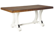 Valebeck White/Brown Dining Table - D546-35 - Bien Home Furniture & Electronics