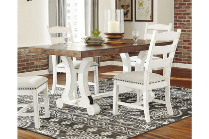 Valebeck White/Brown Dining Table - D546-35 - Bien Home Furniture &amp; Electronics