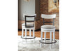 Valebeck White Counter Height Barstool - D546-524 - Bien Home Furniture & Electronics