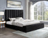 Valencia - Black Platform Queen, King *Queen - Valencia Black Queen - Bien Home Furniture & Electronics