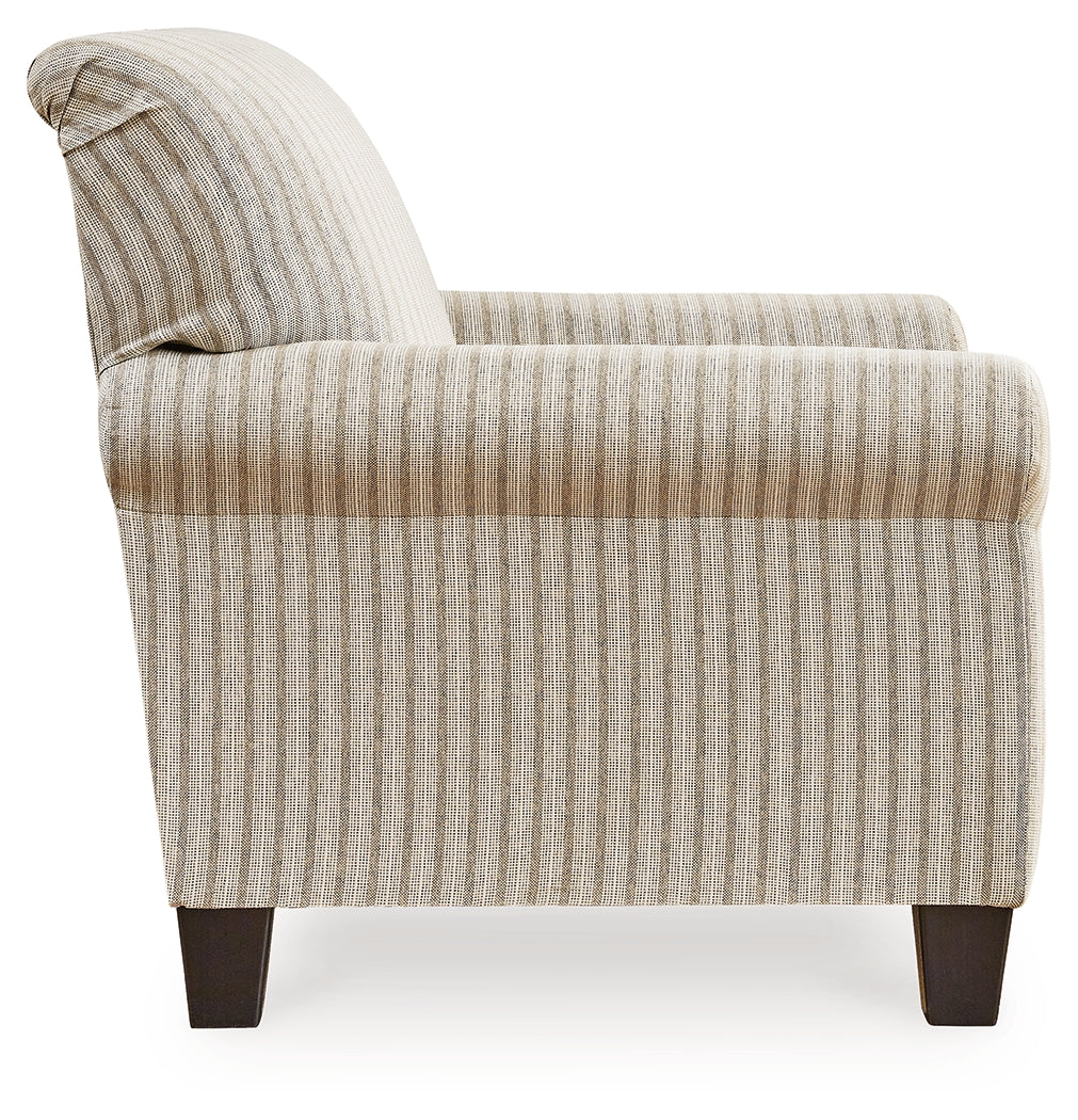 Valerani Sandstone Accent Chair - 3570221 - Bien Home Furniture &amp; Electronics