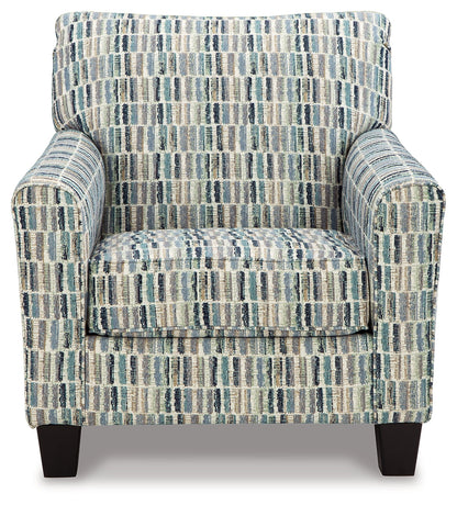 Valerano Parchment Accent Chair - 3340421 - Bien Home Furniture &amp; Electronics