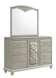 Valiant Champagne Silver Dresser - B4780-1 - Bien Home Furniture & Electronics