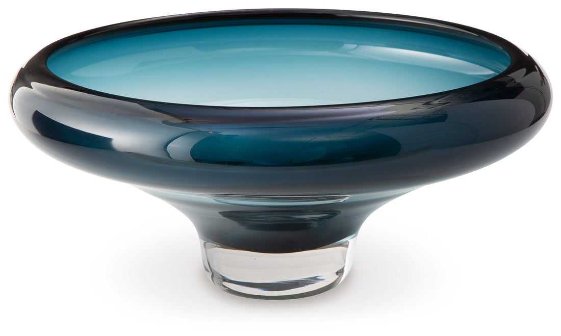 Vallborough Teal Blue Bowl - A2900017 - Bien Home Furniture &amp; Electronics