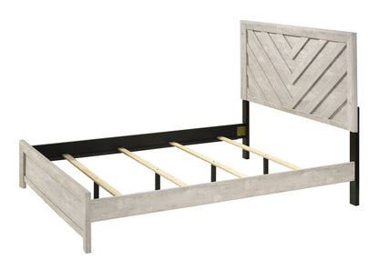 Valor Beige Queen Panel Bed - SET | B9330-Q-HBFB | B9330-KQ-RAIL | - Bien Home Furniture &amp; Electronics