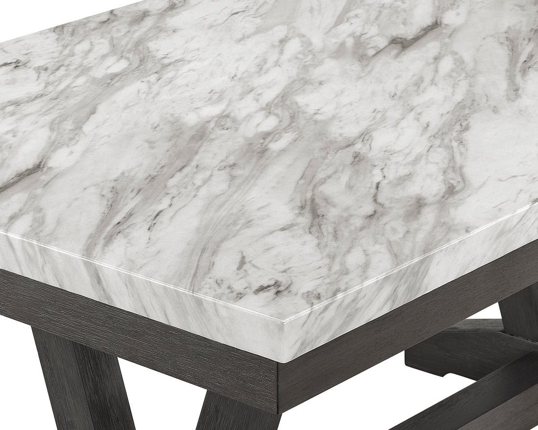 Vance Faux Marble Dining Table - 1318T-4272 - Bien Home Furniture &amp; Electronics