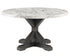 Vance Gray Round Dining Table - SET | 1318T-54R-TOP | 1318T-54R-LEG - Bien Home Furniture & Electronics