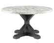 Vance Gray Round Dining Table - SET | 1318T-54R-TOP | 1318T-54R-LEG - Bien Home Furniture & Electronics